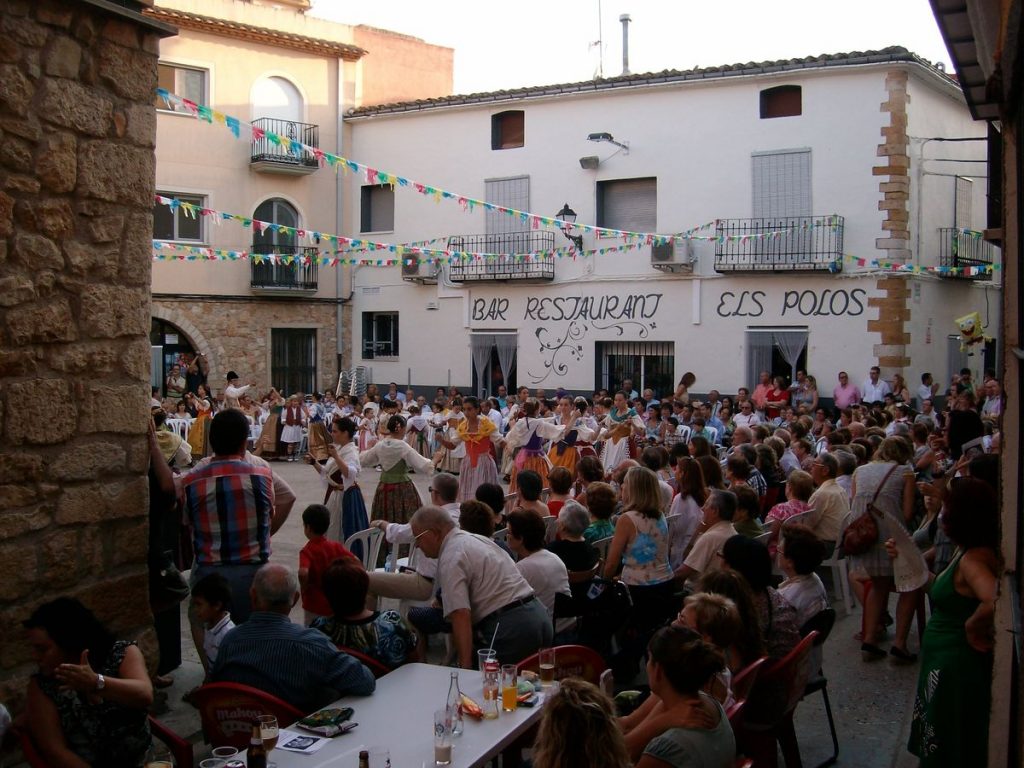 Plaza del Ayuntamiento en Fiestas